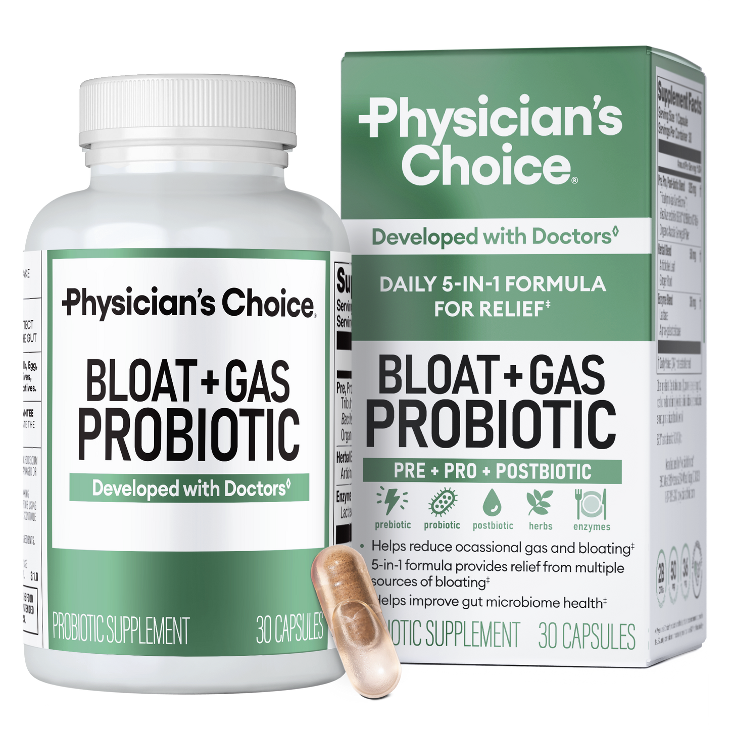 Bloat + Gas Probiotic