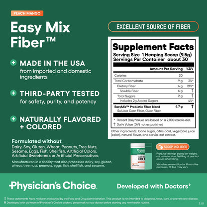 Easy Mix Fiber - Peach Mango