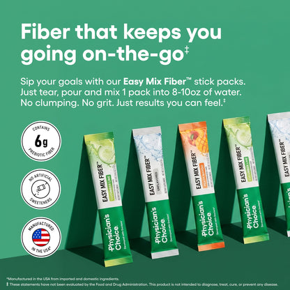 Easy Mix Fiber Stick Packs