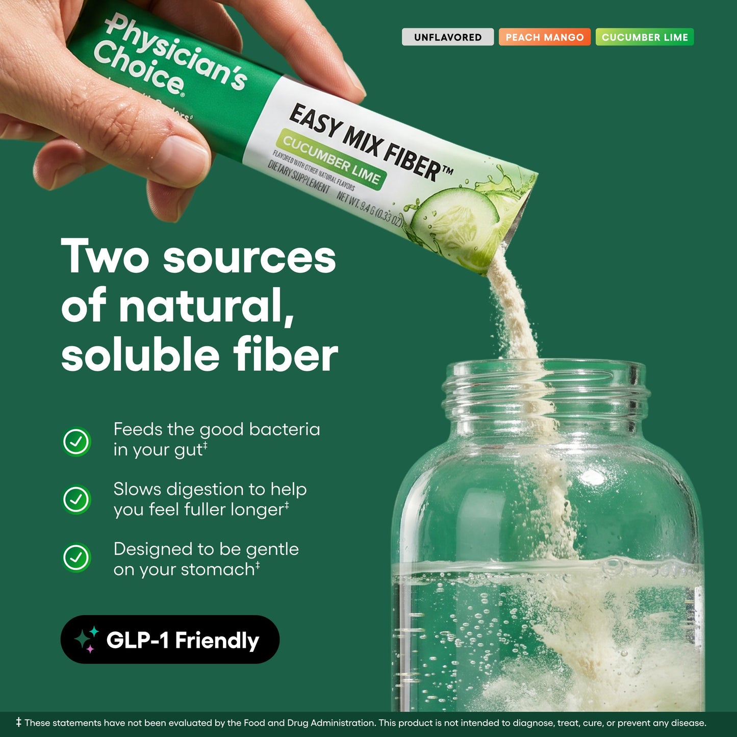 Easy Mix Fiber Stick Packs