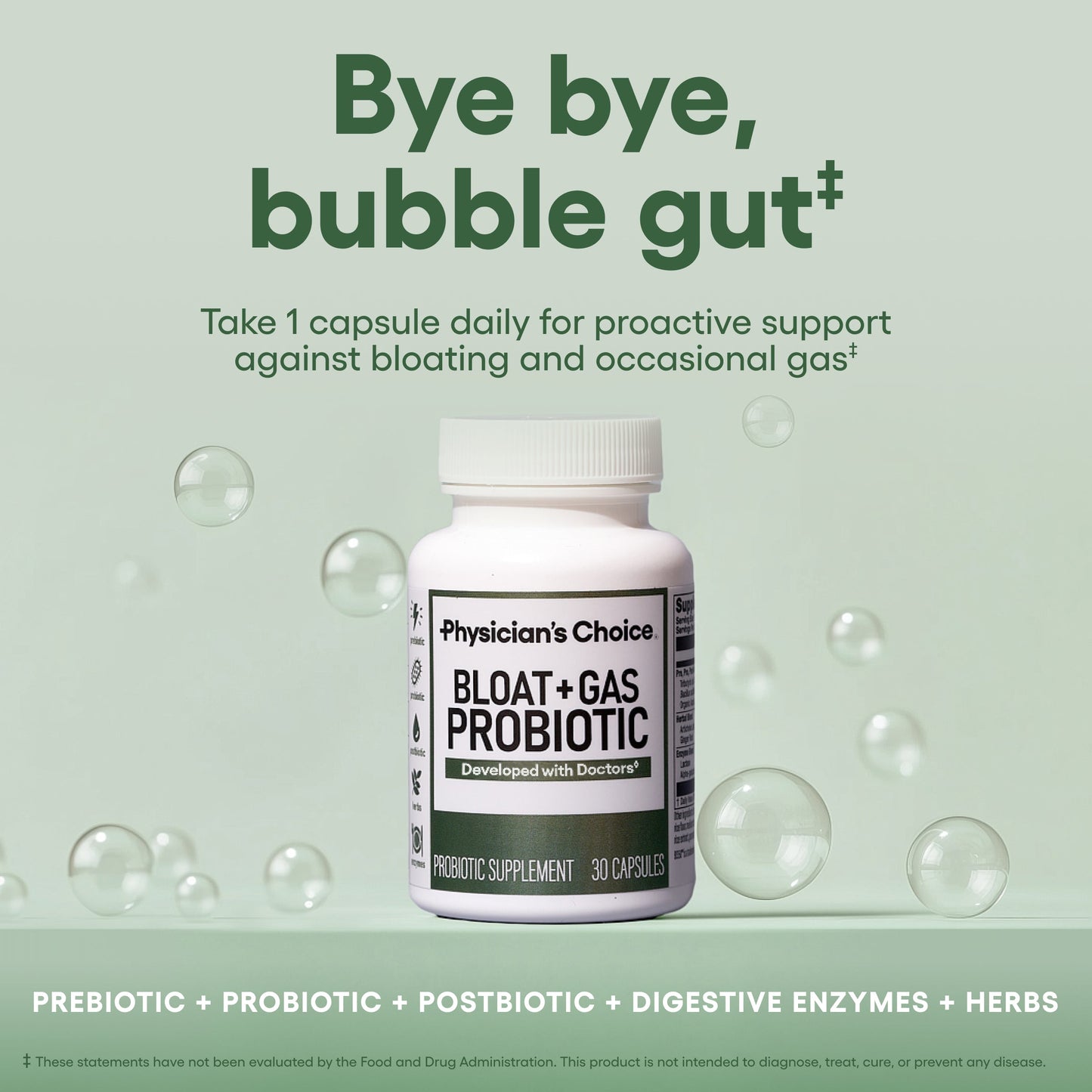 Bloat + Gas Probiotic