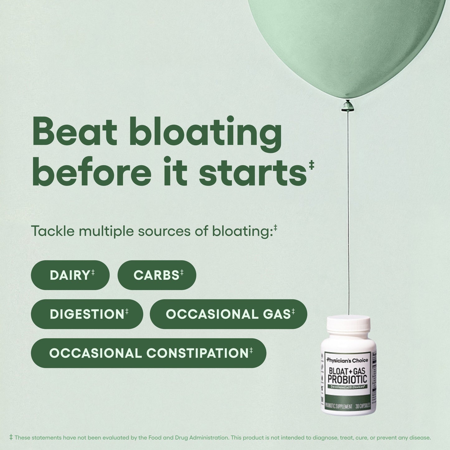 Bloat + Gas Probiotic