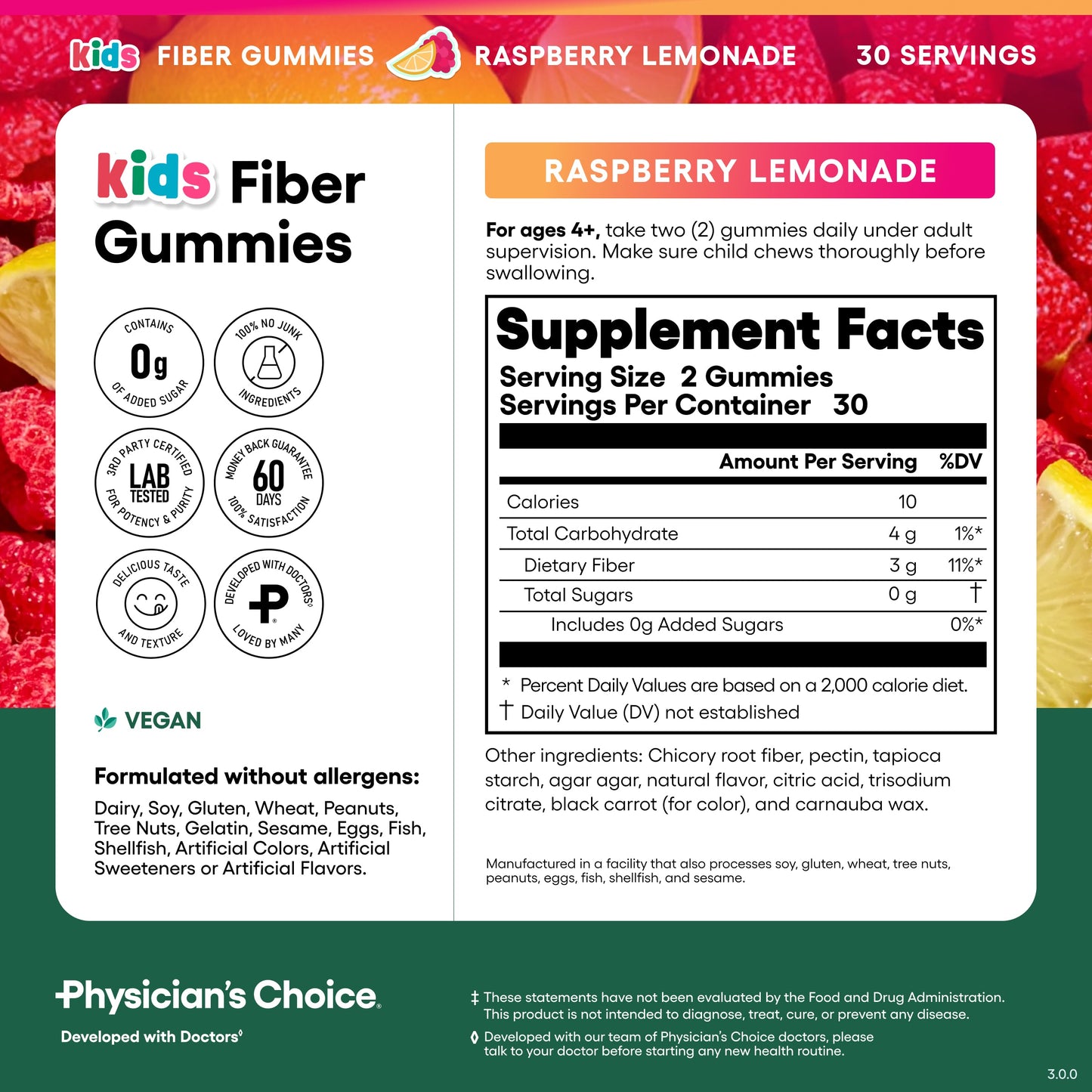 Kids Fiber Gummies