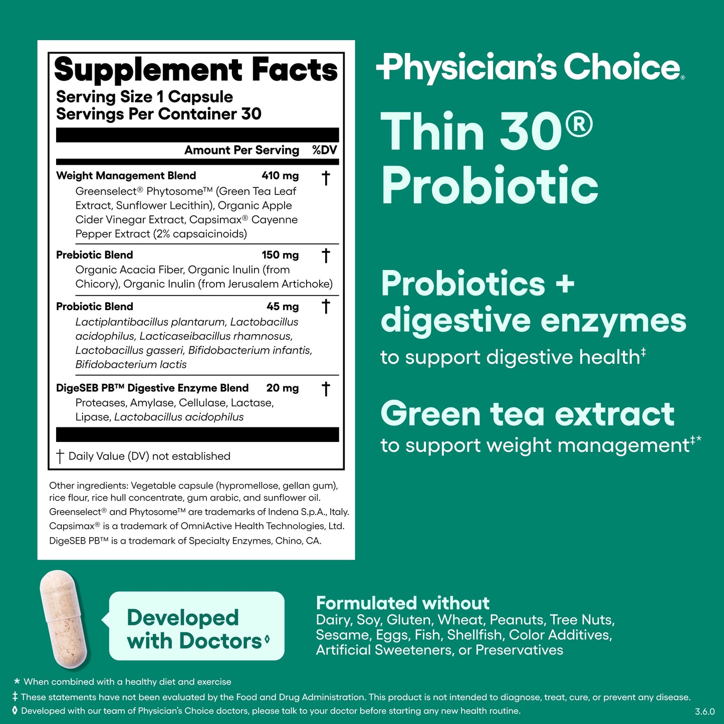 Thin 30 Probiotic